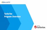 TurboTax Program Overview - Love My Credit Union · 2018-10-12 · to $15 on TurboTax products • Drive member loyalty and enhance the value of membership • Promote your products