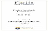 Florida Standards Assessments...to a text-based Writing prompt, with grades 4 through 7 administered on paper, and grades 8 through 10 administered online. Writing and Reading scores