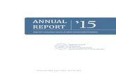 ANNUAL REPORT ’15 - Maricopa County Courthouse · FY 2015 Annual Report Page 15 Retired Judges 2014 - 2015 Law Schools Most Commonly Attended by Judges J udges are selected in a
