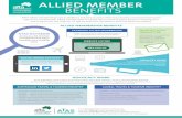 ALLIED MEMBER BENEFITS - AFTA · AFTA Allied memberships are available to industry to assist them stay closely connected with travel agents across Australia. Allied membership is