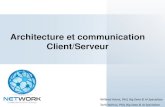 Architecture et communication Client/Serveur · 2020-06-19 · Objectifs Former des administrateurs systèmes et réseaux Connaître le modèle Client/Serveur (90% des applications
