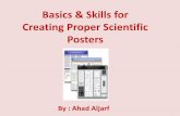 Basics & skills for creating scientific posters and oral ...ivorytraining.com/.../basics_skills_for_creating_scientific_posters__0.… · Academic Posters A poster can be defined