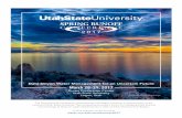SPRING RUNOFF CONFERENCE - Water USU agenda.pdfThe Spring Runoff Conference provides an opportunity for the sharing of ideas and scholarly debate. 3:45 PM – 5:00 PM POSTER SESSION