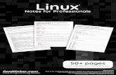 Linux Notes for Professionals - edu.anarcho-copy.org Linux - Unix-Like/  · PDF file Linux Linux Notes for Professionals ® Notes for Professionals GoalKicker.com Free Programming