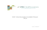 ECF- Escrituração Contábil Fiscal 2015 · - Ajustes referente ao Lalur: Cadastro de Contas, Lançamentos de Lalur e Lançamentos Contábeis. Configurações obrigatórias para