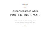 PROTECTING GMAIL · INBOUND 62% Messages from other providers to Gmail are encrypted  * Gmail always tries to encrypt email communication. Encryption failures are …