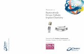 Please join us Restoratively Driven Esthetic Implant Dentistry · an ADA/CERP recognized provider. ADA CERP is a service of the American Dental Association to assist dental professionals