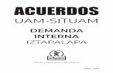 ACUERDOS - Sindicato Independiente de Trabajadores de la ...situam.org.mx/wp-content/uploads/2019/05/IZTAPALAPA.pdfLa Universidad y el Sindicato determinarán durante el segundo y