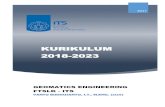 KURIKULUM 2018-2023 · of geospatial information technology in geodesy and surveying, geodynamics and environmental, geospatial, geomarine, and land. 3. Students are able to solve