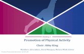 Promotion of Physical Activity - Health · Promotion of Physical Activity Subcommittee • July 19 -21, 2017 90 . Technology: Definition • Information and communication technologies