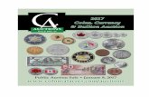 Lot Product Name - Colonial Acres Coins Auction Catalogue… · contains .9167 oz of pure Gold $1.00 30 2011 China Panda 1/10oz .999 Fine Gold coin (Tax Exempt) $1.00 31 1998 United