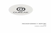 2018 INFORME DE TRANSPARENCIA EN - Gureak · Madrid and franchises OUTSIDE GIPUZKOA – 2 companies and 458 people GUREAK NAVARRA, S.L.U. (152 people) • Different multi-technology