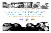 Dehcho First Nations Annual Report 2012-2013  · extinguished by any Euro-Canadian government. Our laws from the Creator do not allow us to cede, re-lease, surrender or extinguish