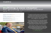 Defining a new chapter for growing cannabis market · Market developments Global legal cannabis market, by application (2018) Source: Oaklins; The European Cannabis Report 4th Edition;