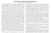 African Violet Society of America AVSA Watering.pdf · Basically, wick watering is a self-watering system using a wick and a reser- voir. The wick must be of a synthetic fiber such
