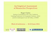 An Empirical Assessment of Researcher Perspectives · The Bled eConference Series 1988-2016 ¥ The Body of Work 28 annual plus 1 special section Ð 1100 papers ¥ Accessibility 13