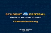 CASstudentcentral - University of Arizonamath.arizona.edu/files/undergrad/mcenter/UA_Slides_2019.pdf · Auto, Home, General Liability Excess & Surplus, Specialty lines ... are credentialed