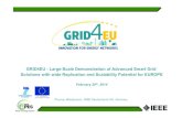 GRID4EU - Large-Scale Demonstration of Advanced Smart Grid ... · GRID4EU - Large-Scale Demonstration of Advanced Smart Grid Solutions with wide Replication and Scalability Potential
