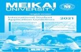 English Version - meikai.ac.jp · Fees and Tuition Reduction Program 30% Reduction in Tuition Graduate Schools of Applied Linguistics, Economics, and Real Estate Sciences Fees before