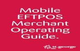 Mobile EFTPOS Merchant Operating Guide. · MOBILE EFTPOS MERCHANT OPERATING GUIDE GETTING STARTED 5 2.2 keypad layout account keys: The ChQ (Cheque), sav (Savings) and Cr (Credit)