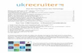 Technology Whitepaper USE - UK Recruiter · sophisticated marketers combine targeted marketing programmes with a structured sales process as a holistic approach to drive awareness