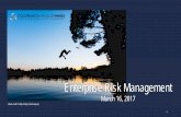 Enterprise Risk Managementinside.mines.edu/UserFiles/File/finance/internalAudit/Enterprise Risk Management...How long you’ve been at Mines • Something you geek out on Photo credit: