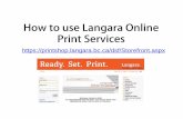 Online Print Services LEDC TrainingWeb.ppt Print... · notification to Print Services that a web order has been submitted. Another email goes back to the recipient confirming the