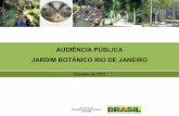 AUDIÊNCIA PÚBLICA JARDIM BOTÂNICO RIO DE JANEIRO · Bairro – Jardim Botânico Área – aproxim. 2.000,00 m² Potencial – 80 UH – 5 pav Legislação Municipal – área residencial