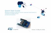 Quick Start Guide X-NUCLEO-53L0A1 - STMicroelectronics · Quick Start Guide Ranging and gesture detection sensor expansion board based on VL53L0X for STM32 Nucleo (X-NUCLEO-53L0A1)
