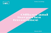 Offices and Surgeries Insurance - AXA Connect · Offices and Surgeries Insurance Policy wording March 2019. 2 Defined terms are highlighted in bold blue see page 5 and the start of