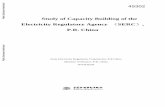 Study of Capacity Building of the Electricity Regulatory ... · research that is published to encourage discussion and comment within the electricity regulation and power market-oriented