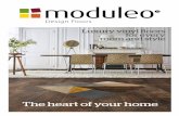Luxury vinyl floors for every room and style...Up to 50% recycled material Moduleo® floors contain up to 50% certified recycled material. Post-industrial recycling also enables us