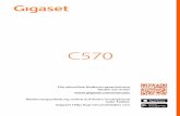 Gigaset C570...2018/12/01  · Gigaset C570 / LUG_NF AT-DE-LU de / A31008-M2805-B101-1-19 / Cover_front_c.fm / 11/8/18 Template Module, Version 1.2, 11.09.2018 C570 Die aktuellste