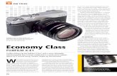 Economy Class - nextmediai.nextmedia.com.au/...2013-02_fujifilm-x-e1-review.pdf · further improved on the X100S – with a purely elec-tronic one. This helps contribute to the reduction