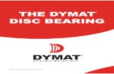 THE DYMAT DISC BEARING - dymatinc.com · 4 DYMAT® CONSTRUCTION PRODUCTS, INC.4A Model No. 2U - 1000 2U - 2425 2U - 2625 2U - 2825 2U - 3000 2U - 3150 Model No. 2U - 1000 2U - 1150