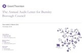 The Annual Audit Letter for Burnley Borough Council BC... · Purpose of this letter Our Annual Audit Letter (Letter) summarises the key findings arising from the work that we have
