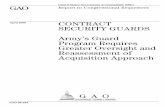 GAO-06-284 Contract Security Guards: Army's Guard ...CONTRACT SECURITY GUARDS Army’s Guard Program Requires Greater Oversight and Reassessment of Acquisition Approach Highlights