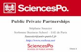 Public Private Partnerships - Stéphane Saussier · Transaction Cost Economics: basics • A set of “realistic” behavioral assumptions – Bounded rationality – Opportunism