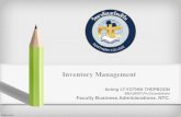 Inventory Management - WordPress.com · Inventory Management สินค้าคงคลัง หรือสินค้าคงเหลือ (Inventory) เป็นสิ่งที่จ