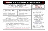 32 HR DEFENSIVE TACTICS DEPARTMENTAL INSTRUCTOR ... · Each technique of Controlled F.O.R.C.E. can be taught in minutes, saving valuable training time. These tactics greatly reduce