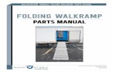 FOLDING walkramp · hinge plate & hardware kit, right hand Item # Part Description Quantity 1 HINGE PLATE,RH, FOLDING RAMP 1 2 HHCS,5/16”-18 x3/4” G8,CAD 3 3 HLNC 5/16”-18,G8,CAD