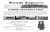 Kandi Express - Kandiyohi County Historical Societykandiyohicountyhistory.com/documents/newsletter/... · Holiday Programs at KCHS Due to the construction at KCHS, the Festive Forest