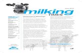 June 2019 (1) - Alberta Milk · 2019-06-26 · Blue2 New Agriculture Minister3 Summer Promotional Events4 Improve Cattle Longevity6 What can Young People do to Start a Farm Transition
