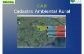CAR Cadastro Ambiental Rural - WordPress.com · CADASTRO AMBIENTAL RURAL –CAR Lei nº12.651 / 2012 –“Novo CódigoFlorestal” Art. 29. É criado o Cadastro Ambiental Rural -
