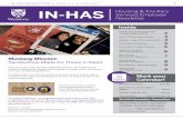 IN-HAS NEWSLETTER | IN-HAS Housing & Ancillary Services ...has.uwo.ca/newsletter/issue6/has_newsletter.pdf · IN-HAS Housing & Ancillary Services Employee Newsletter A Ruff Job, But