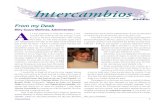 Intercambios Fall 2008 MDL - WordPress.com · Intercambios Volume 12, Issue 3 / Fall, 2008 Intercambios is a publication of the Spanish Language Division of the American Translators