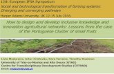 How to design and develop inclusive knowledge and ...€¦ · How to design and develop inclusive knowledge and innovation agricultural networks: Lessons from the case of the Portuguese