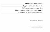 International Agreements on Cooperation in Remote …...iv International Agreements on Cooperation in Remote Sensing and Earth Observation Inquiries regarding CTI or this document