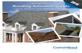 20 Certain Teed 1 6 Roofing Selection Guide CertainTeed starter and CertainTeed hip and ridge required