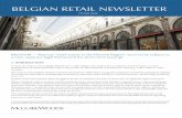 Belgian Retail Newsletter-06012016 - McGuireWoodsmedia.mcguirewoods.com/publications/2016/Belgian... · Belgian Retail Newsletter | 3 8 See “Voorstel van decreet houdende huur van
